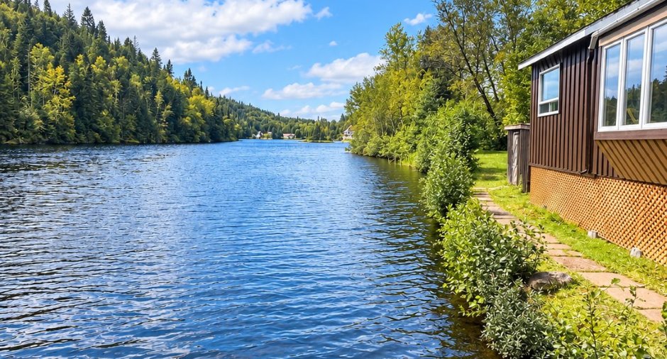 Vue sur l'eau