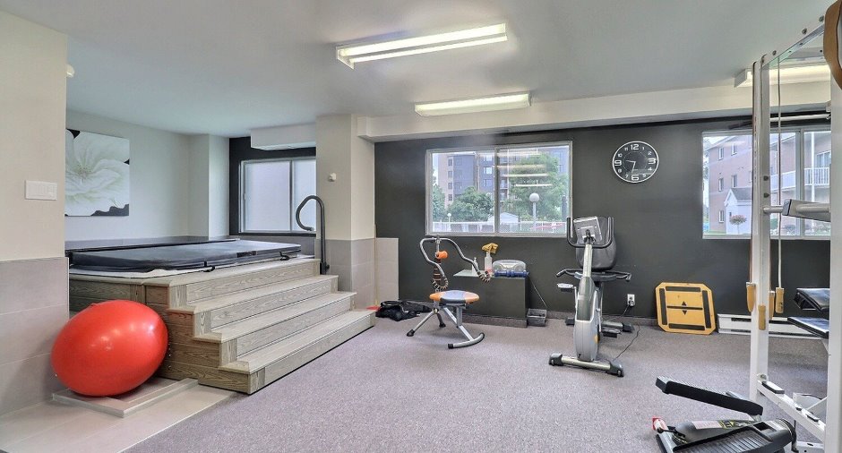 Salle d'exercice