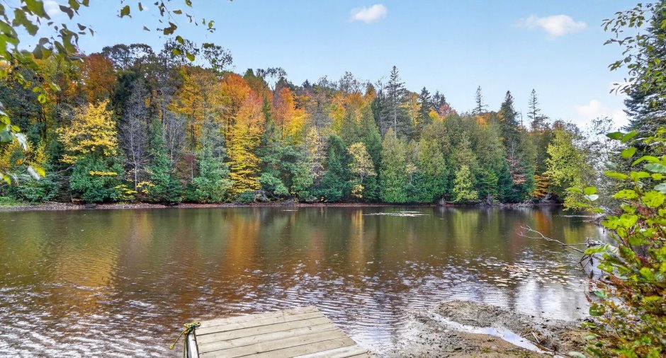 Accès au plan d'eau