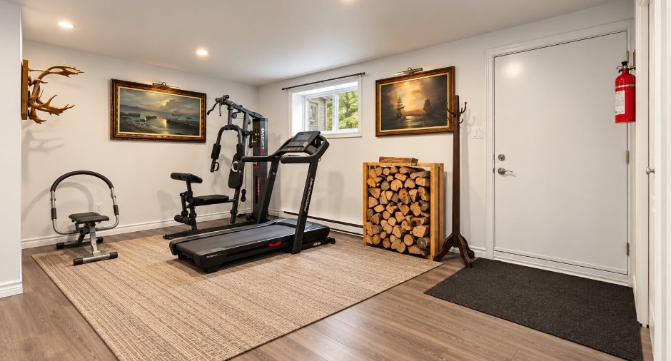 Salle d'exercice