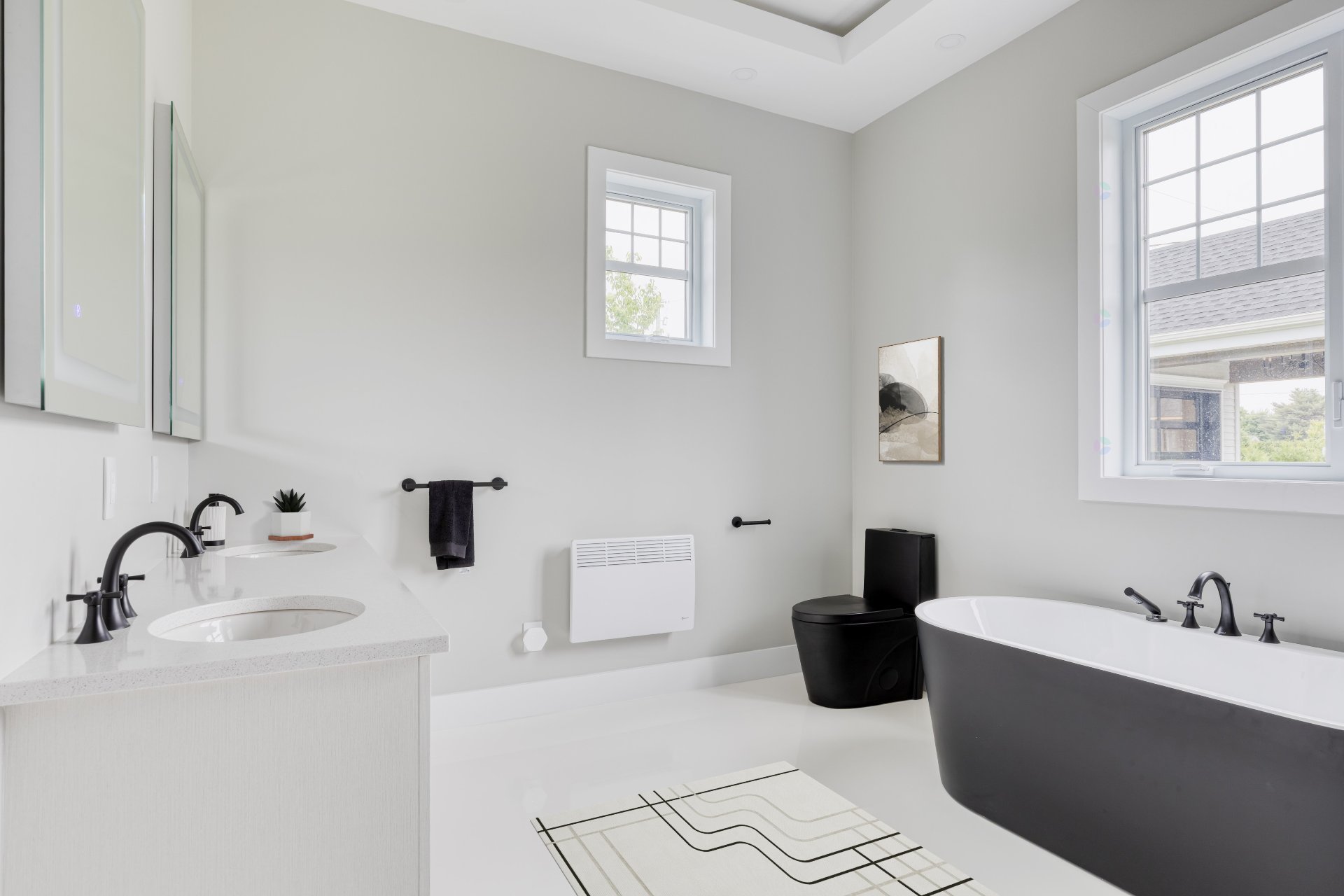 Salle de bains attenante à la CCP