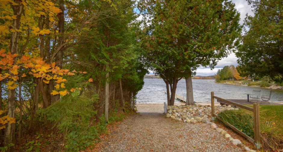Access to a body of water