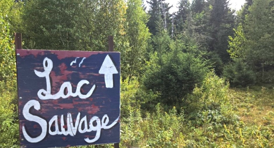 Accès au plan d'eau