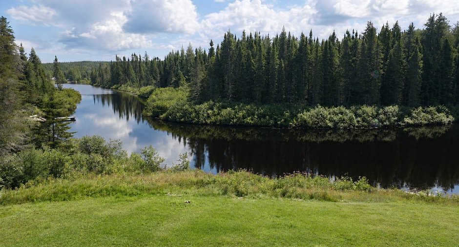 Vue sur l'eau