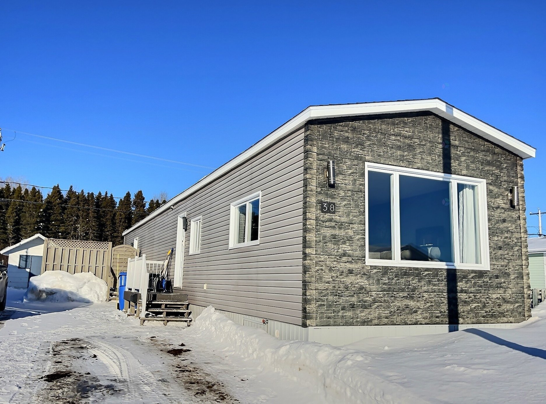 Maison mobile à vendre, Sept-Îles