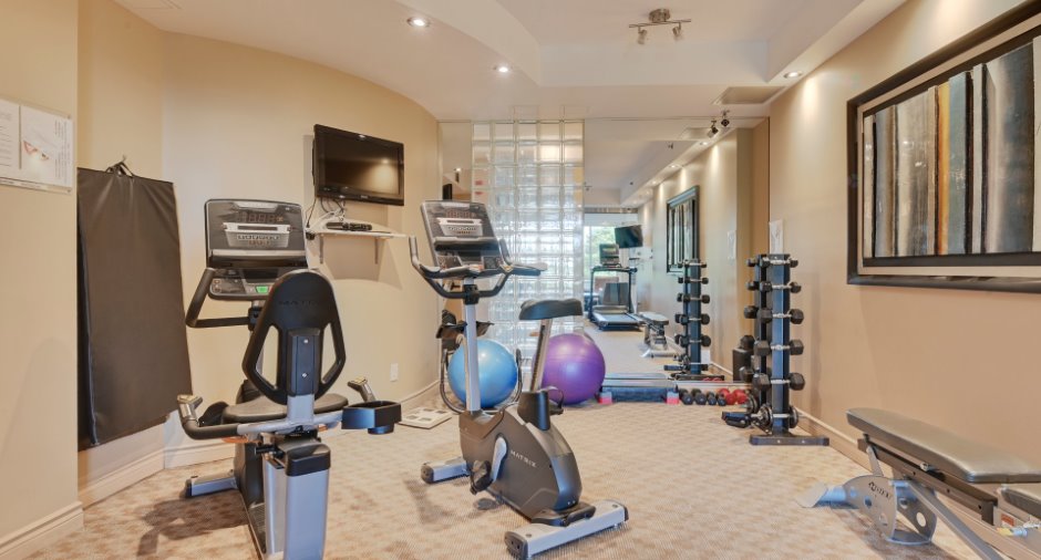 Salle d'exercice