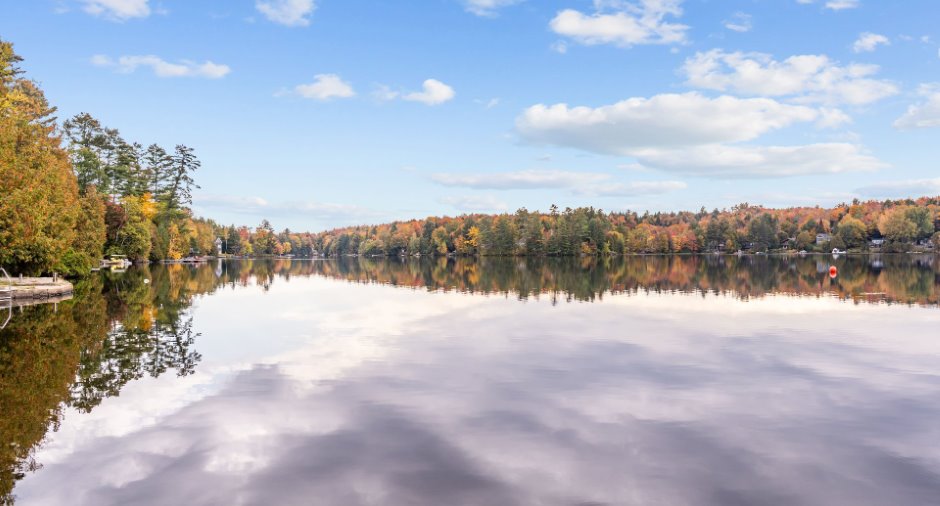 Accès au plan d'eau