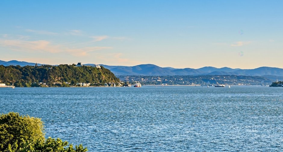 Vue sur l'eau