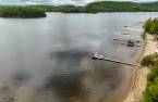 Accès au plan d'eau