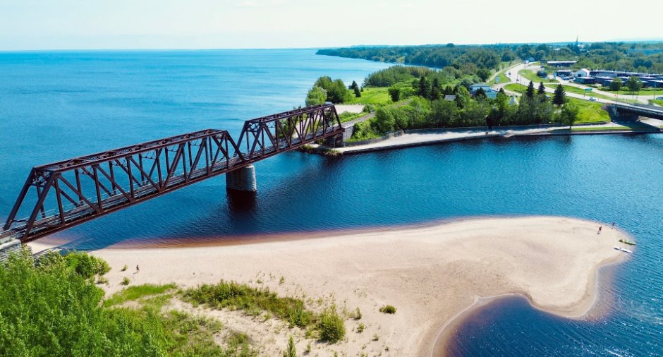 Vue sur l'eau