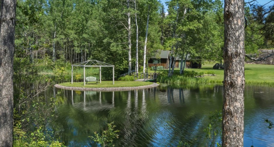Accès au plan d'eau