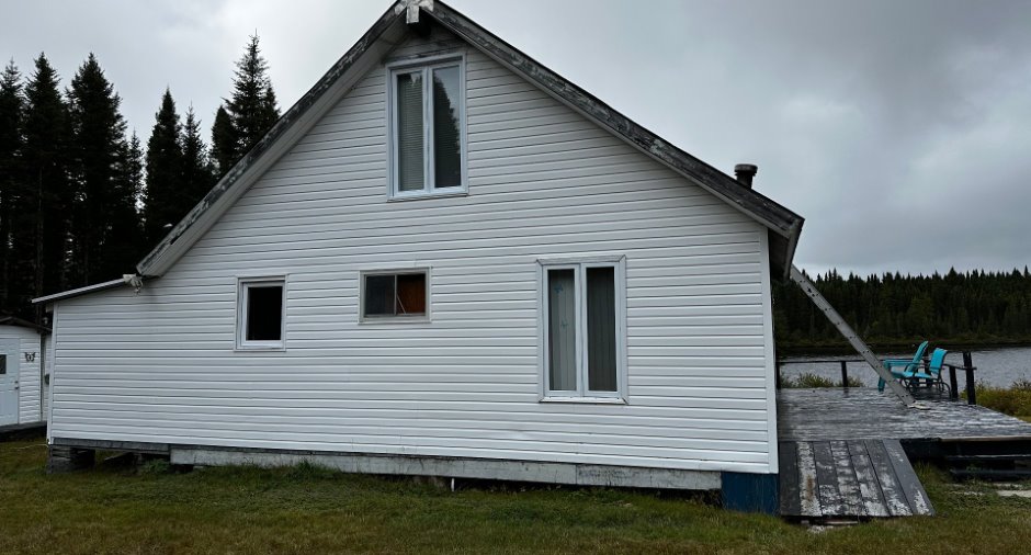 Back facade