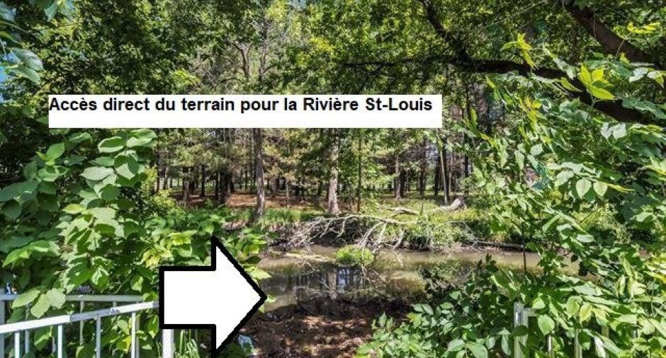 Accès au plan d'eau