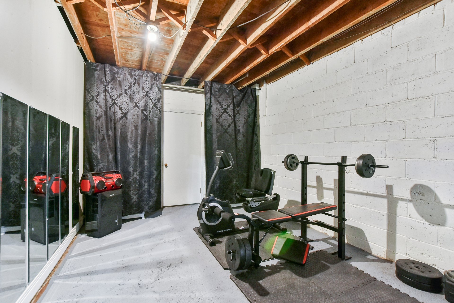 Salle d'exercice