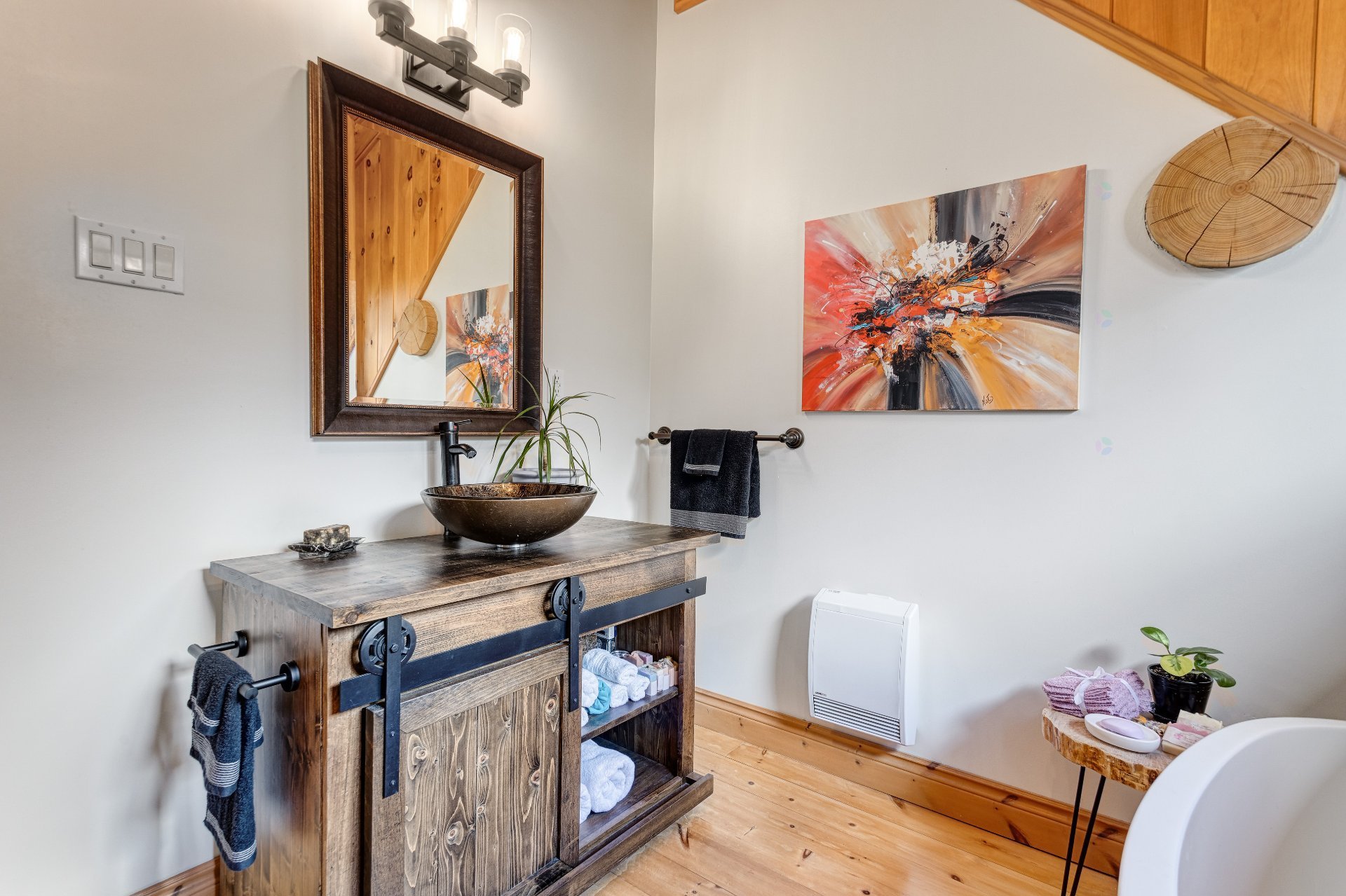 Salle de bains attenante à la CCP