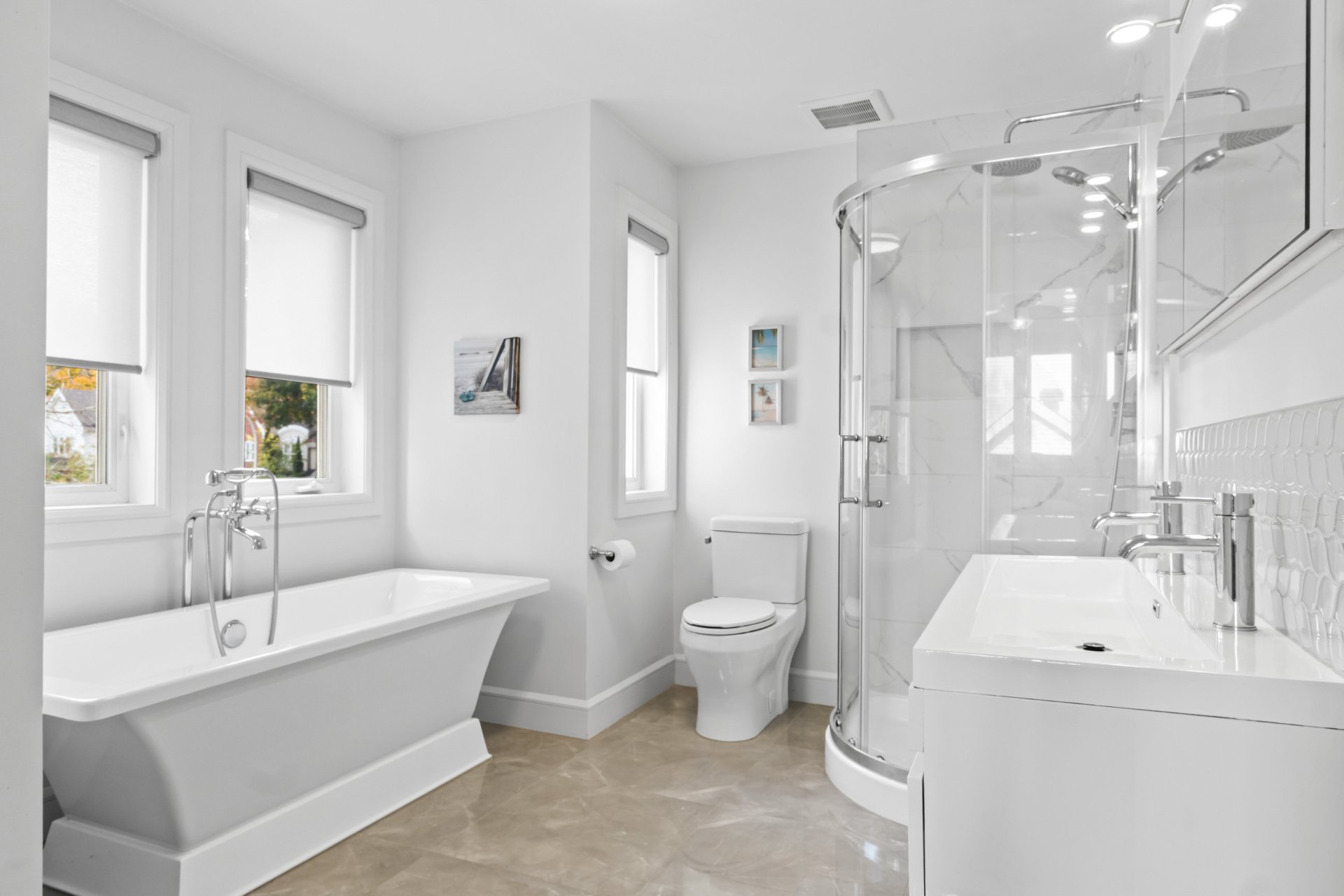 Salle de bains attenante à la CCP