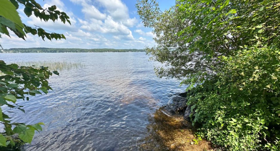 Accès au plan d'eau