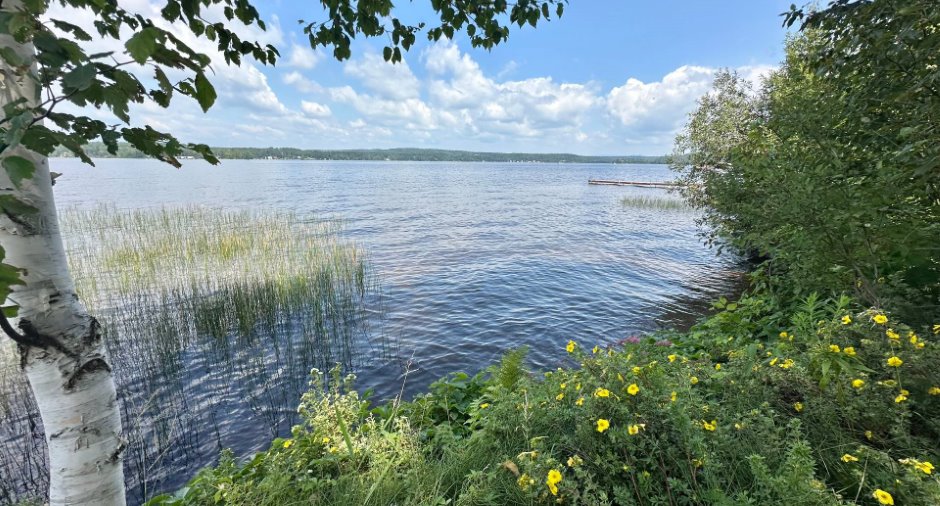Accès au plan d'eau
