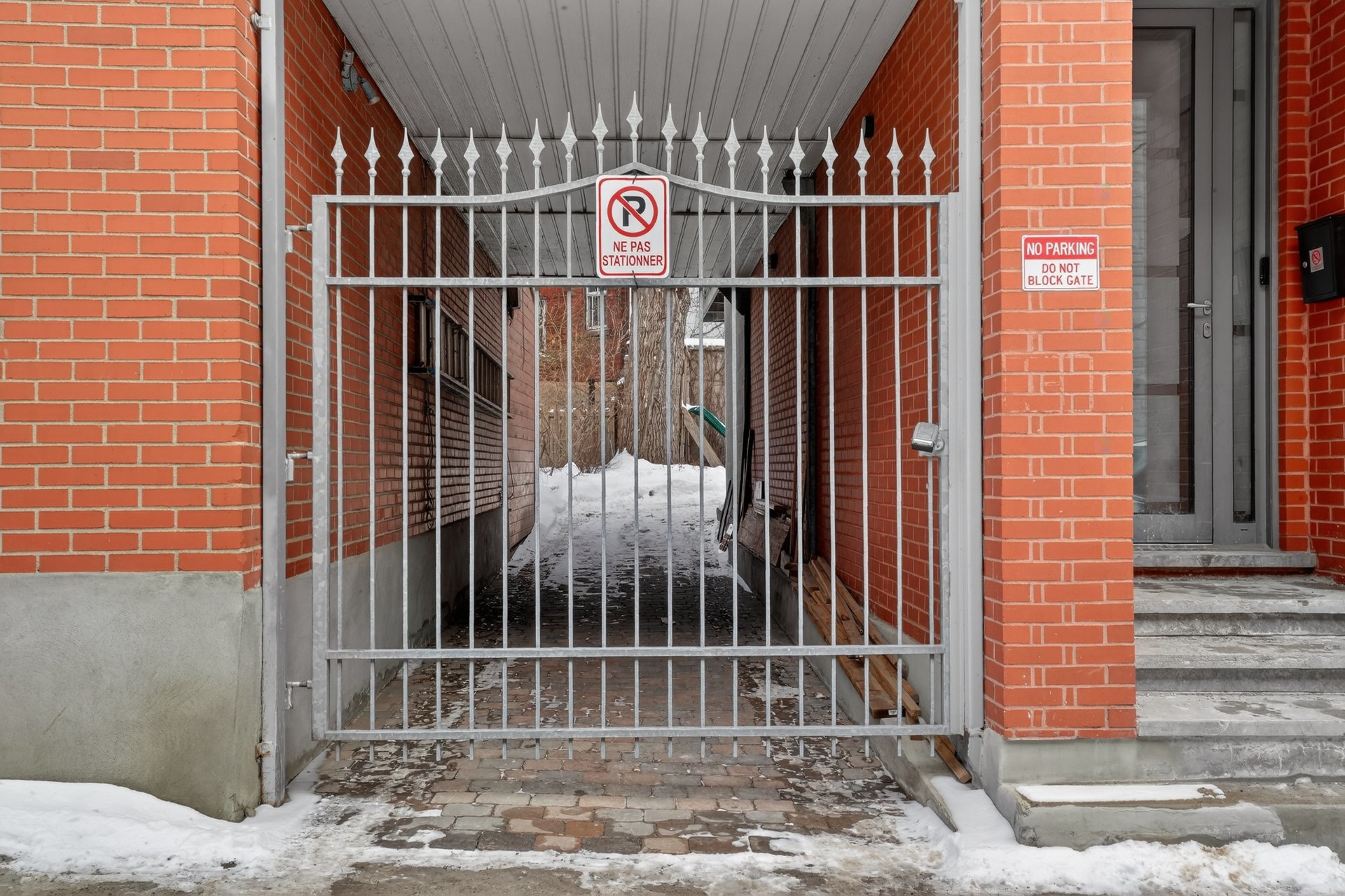 Exterior entrance