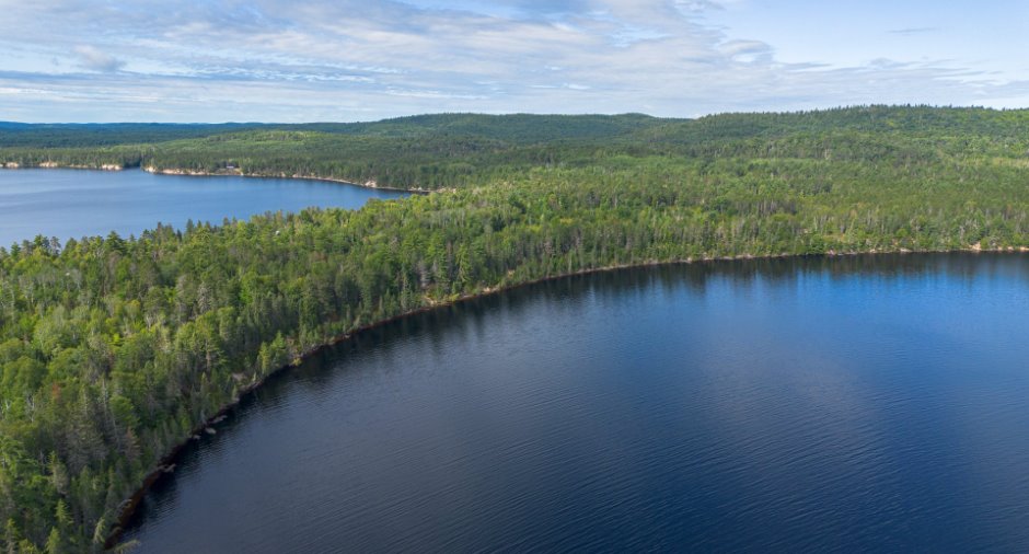 Vue sur l'eau
