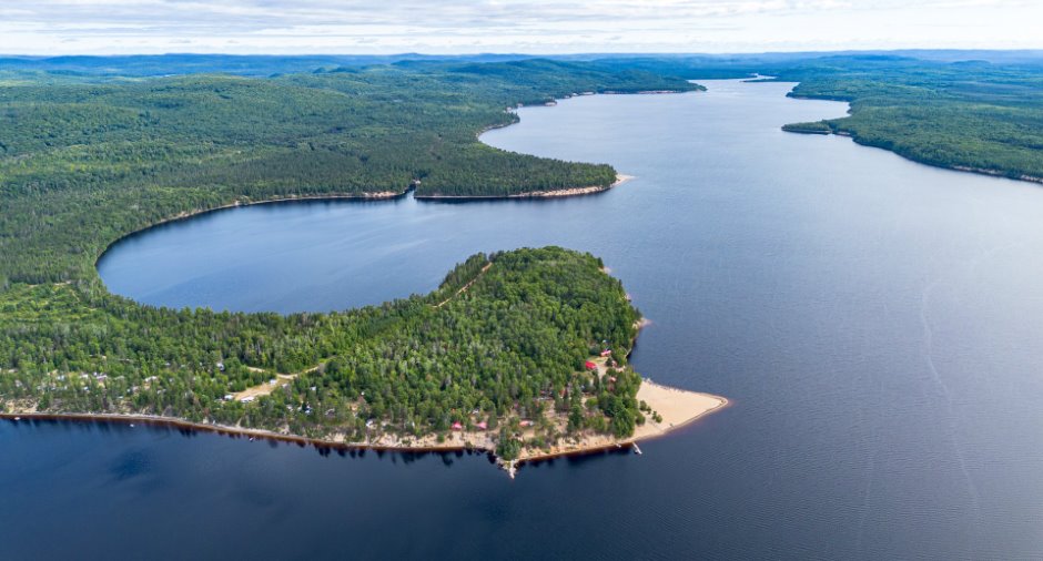 Vue sur l'eau