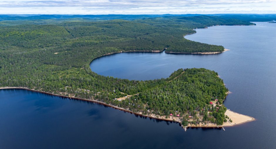 Vue sur l'eau