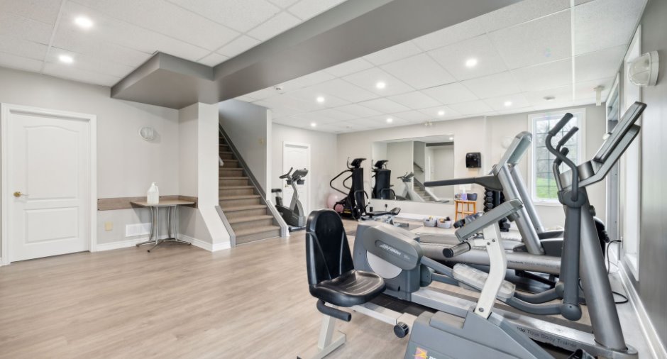 Salle d'exercice