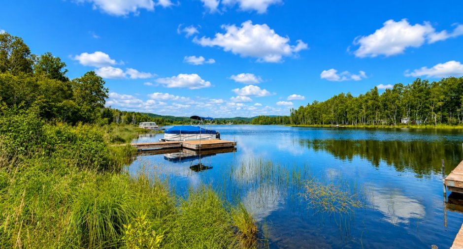 Vue sur l'eau