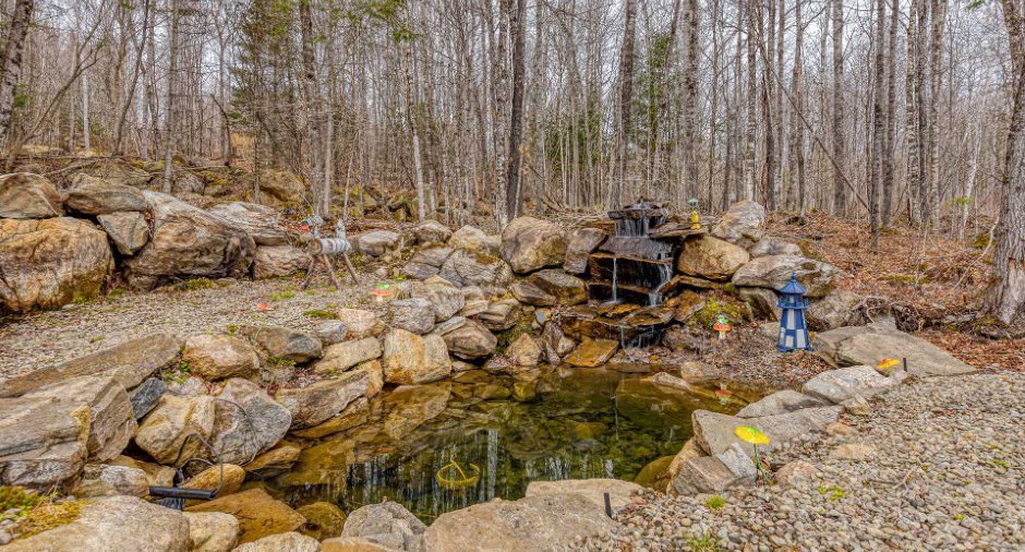 Accès au plan d'eau