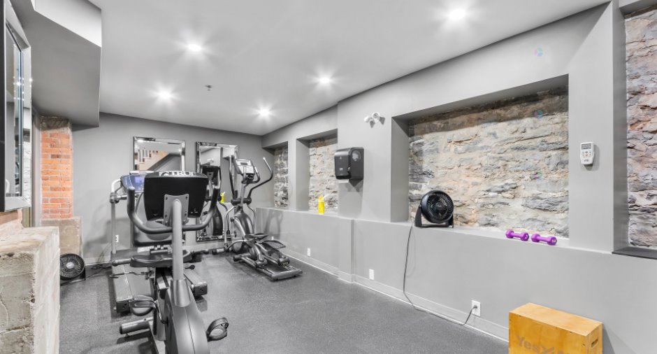 Salle d'exercice