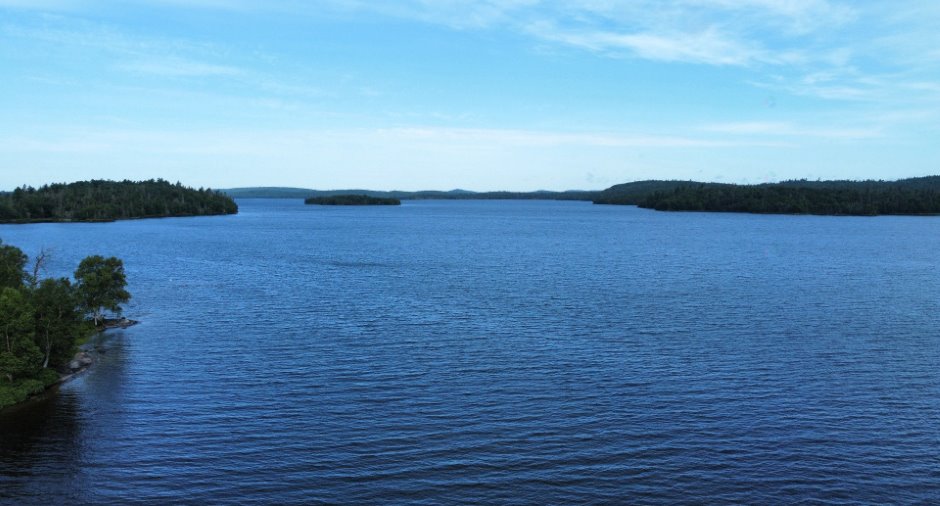 Vue sur l'eau
