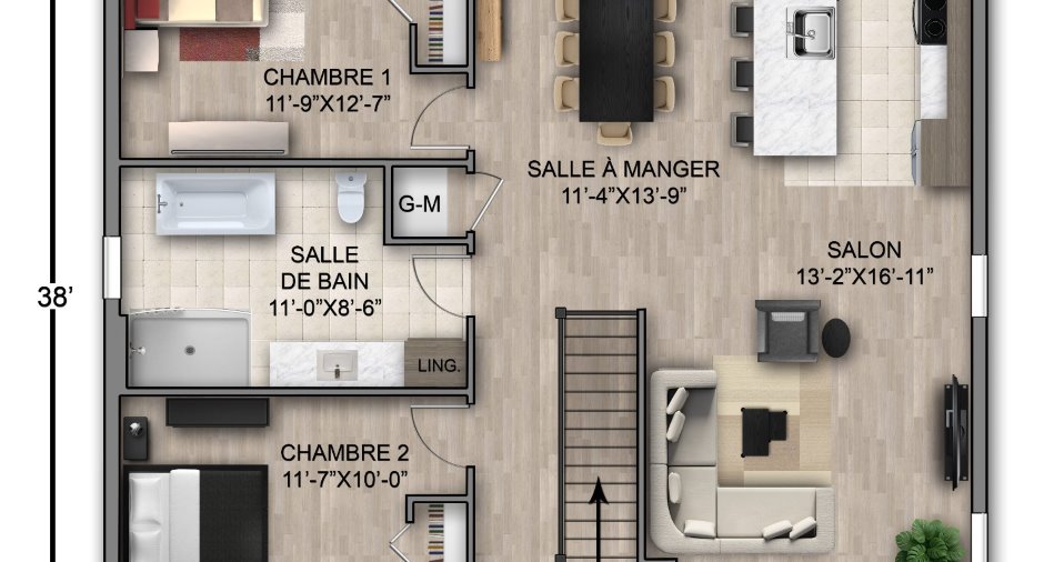 Vente sur plan