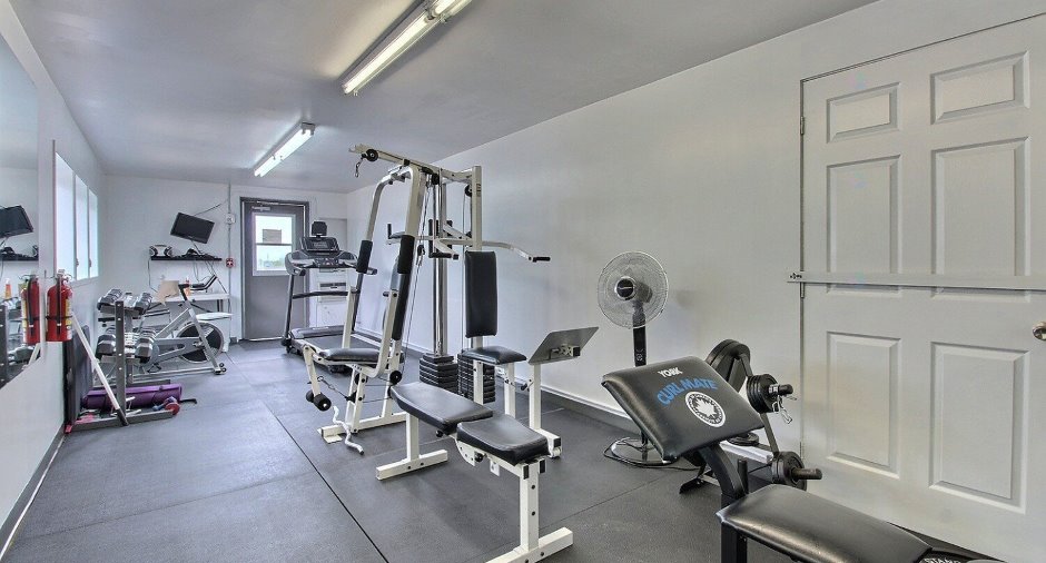Salle d'exercice
