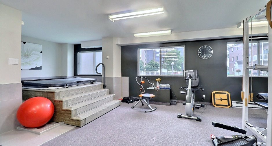 Salle d'exercice
