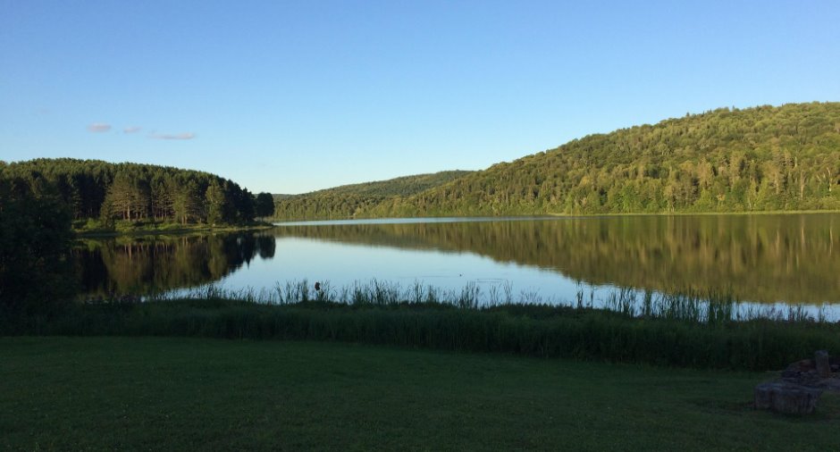 Vue sur l'eau