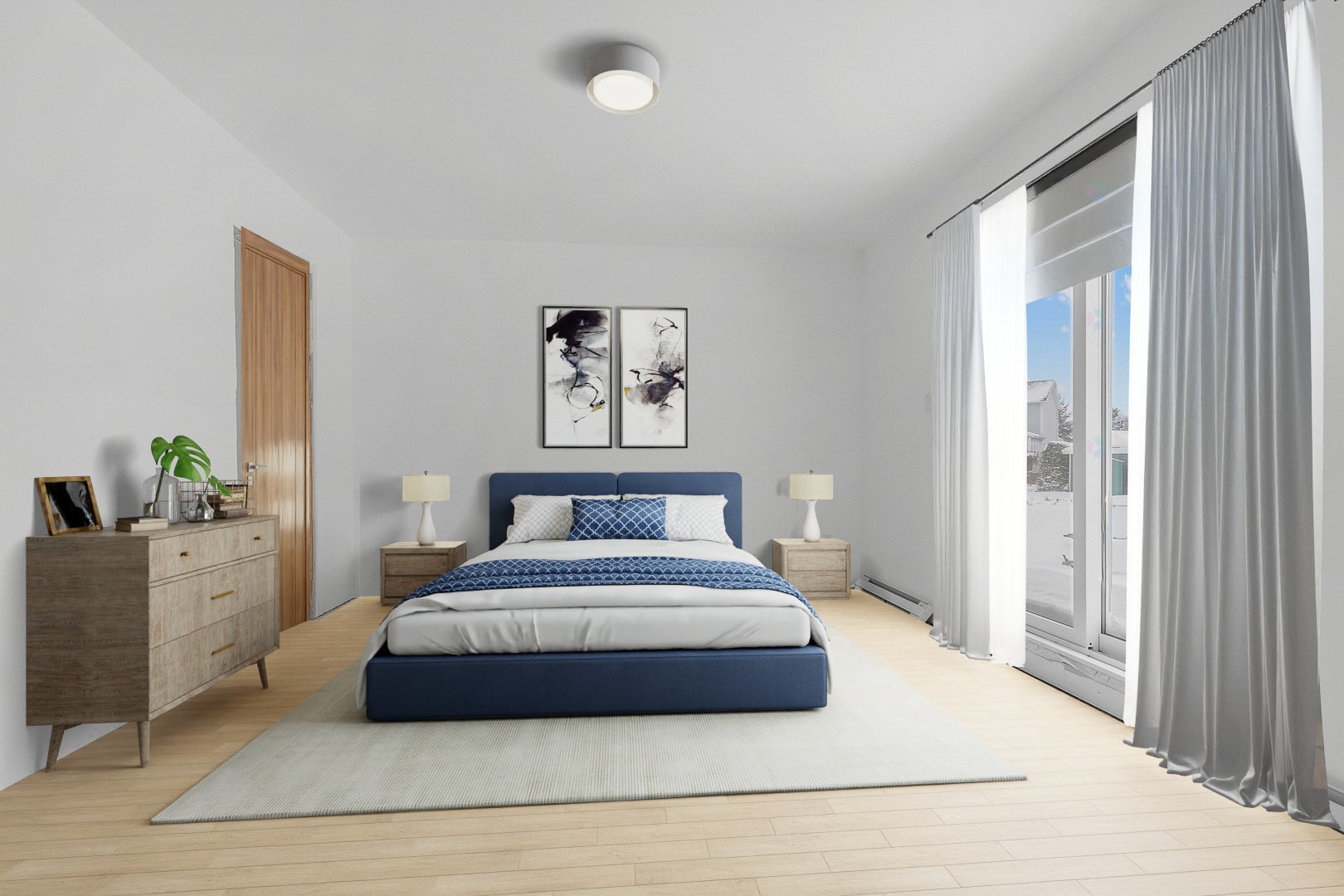 Chambre à coucher principale