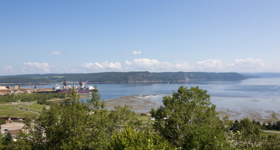 Vue sur l'eau