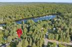 Accès au plan d'eau