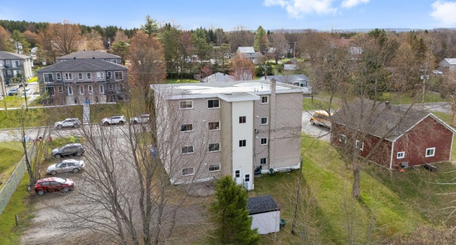 Back facade
