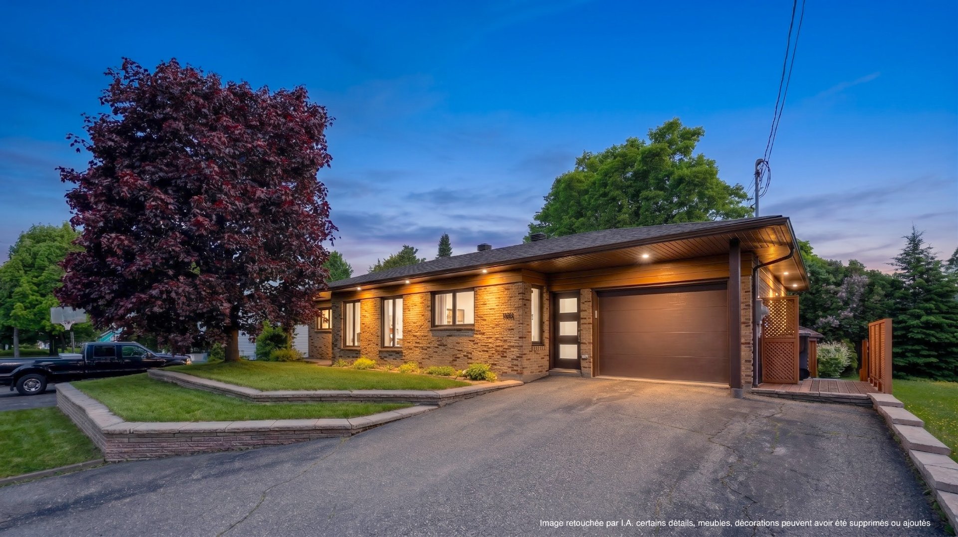 Maison de plain-pied à vendre, Lévis