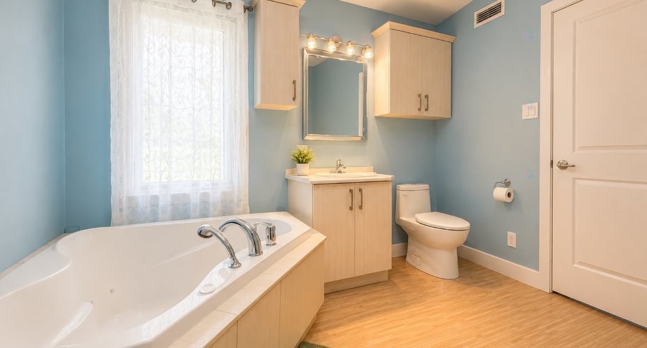 Salle de bains attenante à la CCP