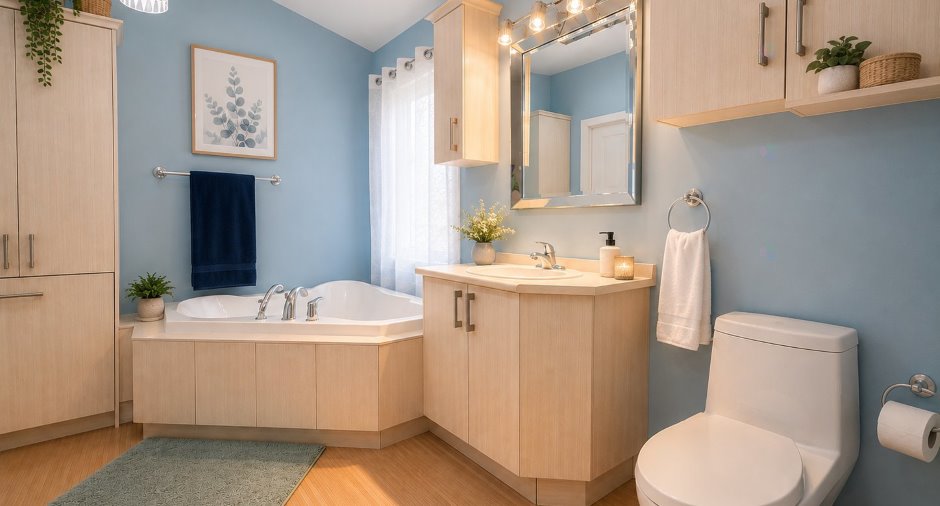 Salle de bains attenante à la CCP