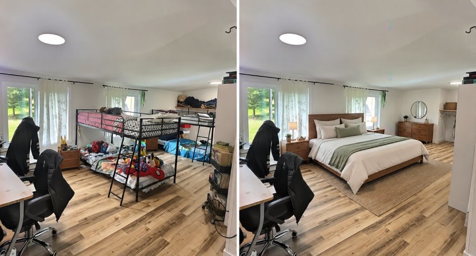 Chambre à coucher principale