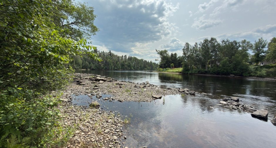 Accès au plan d'eau
