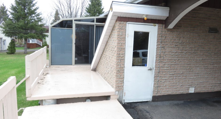 Exterior entrance