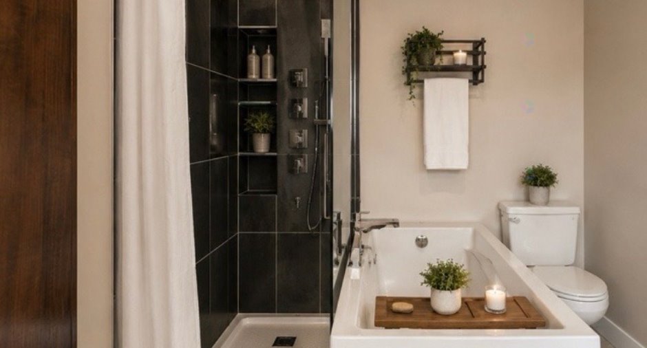 Salle de bains attenante à la CCP
