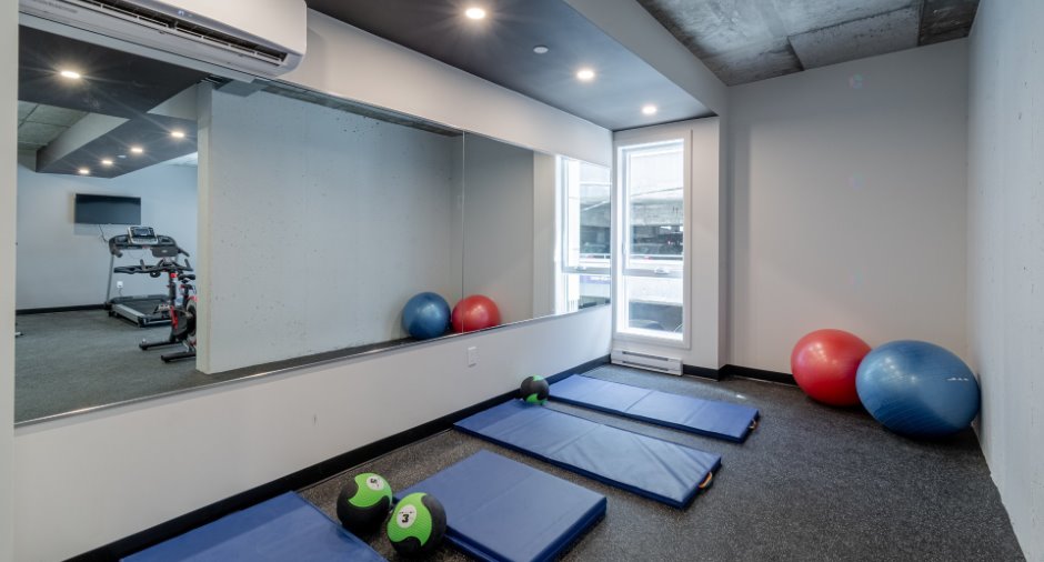 Salle d'exercice