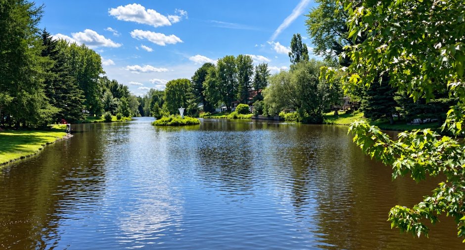 Vue sur l'eau