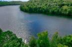 Accès au plan d'eau
