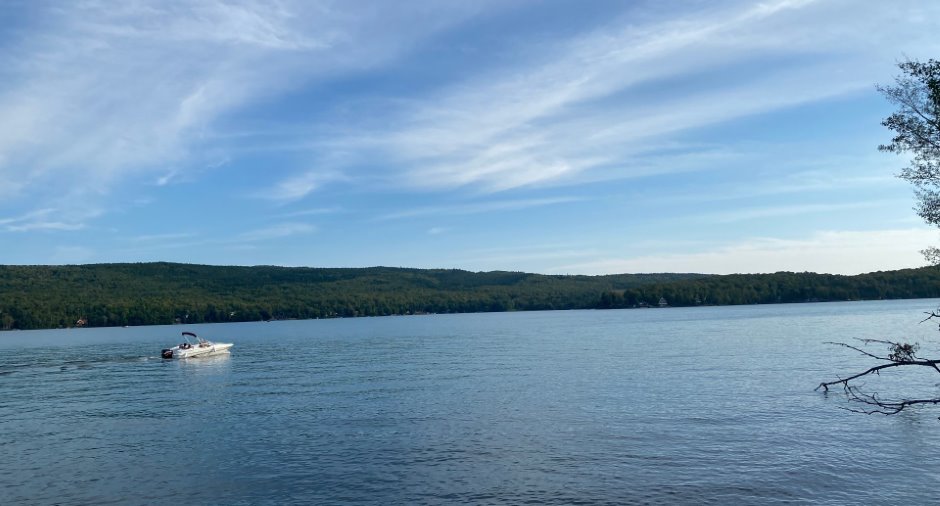 Vue sur l'eau